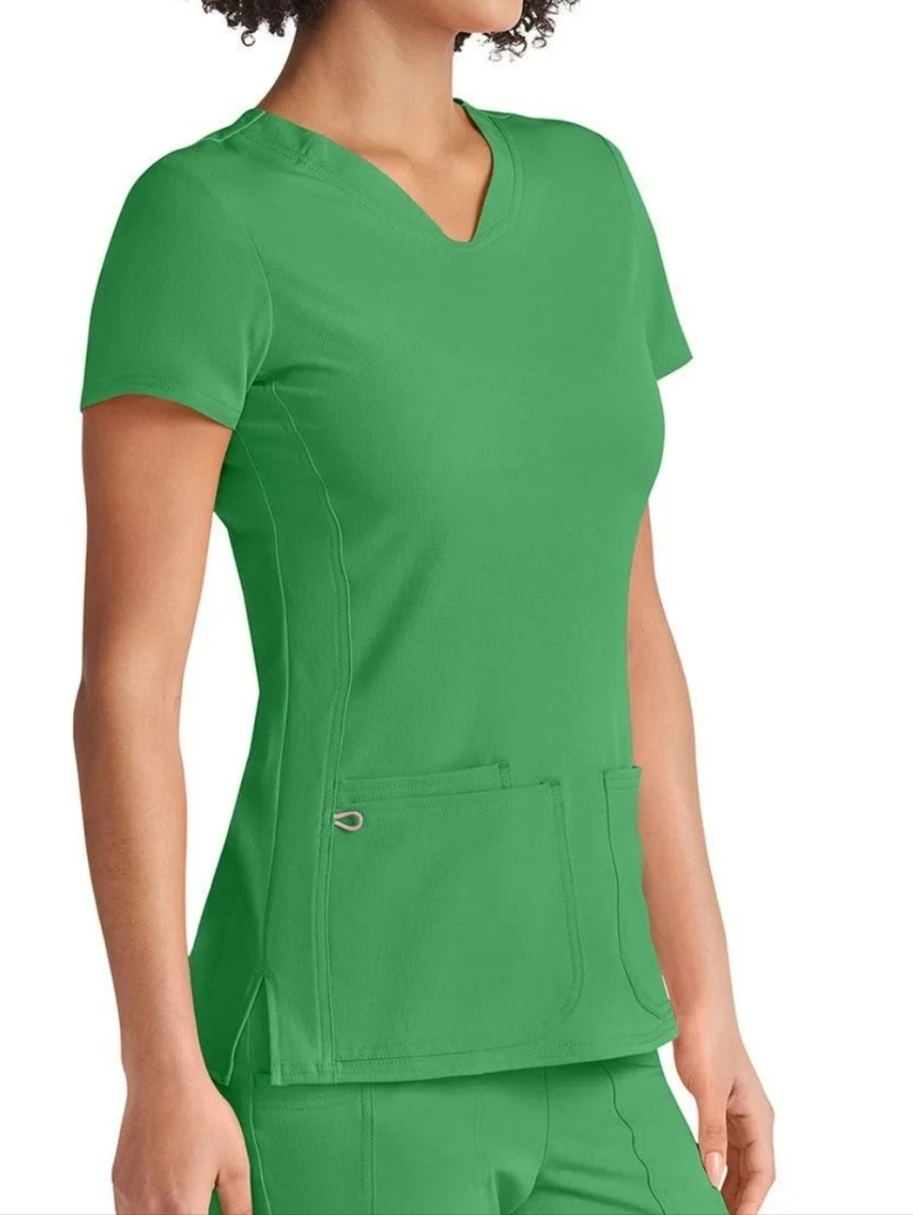 HeartSoul Lot Of 2 New Scrub Tops Style: 20710 Size: XS Key Lime Green + Pink